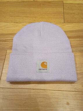 Nwot Carhartt Cuffed Knit Beanie - Pale Lavender